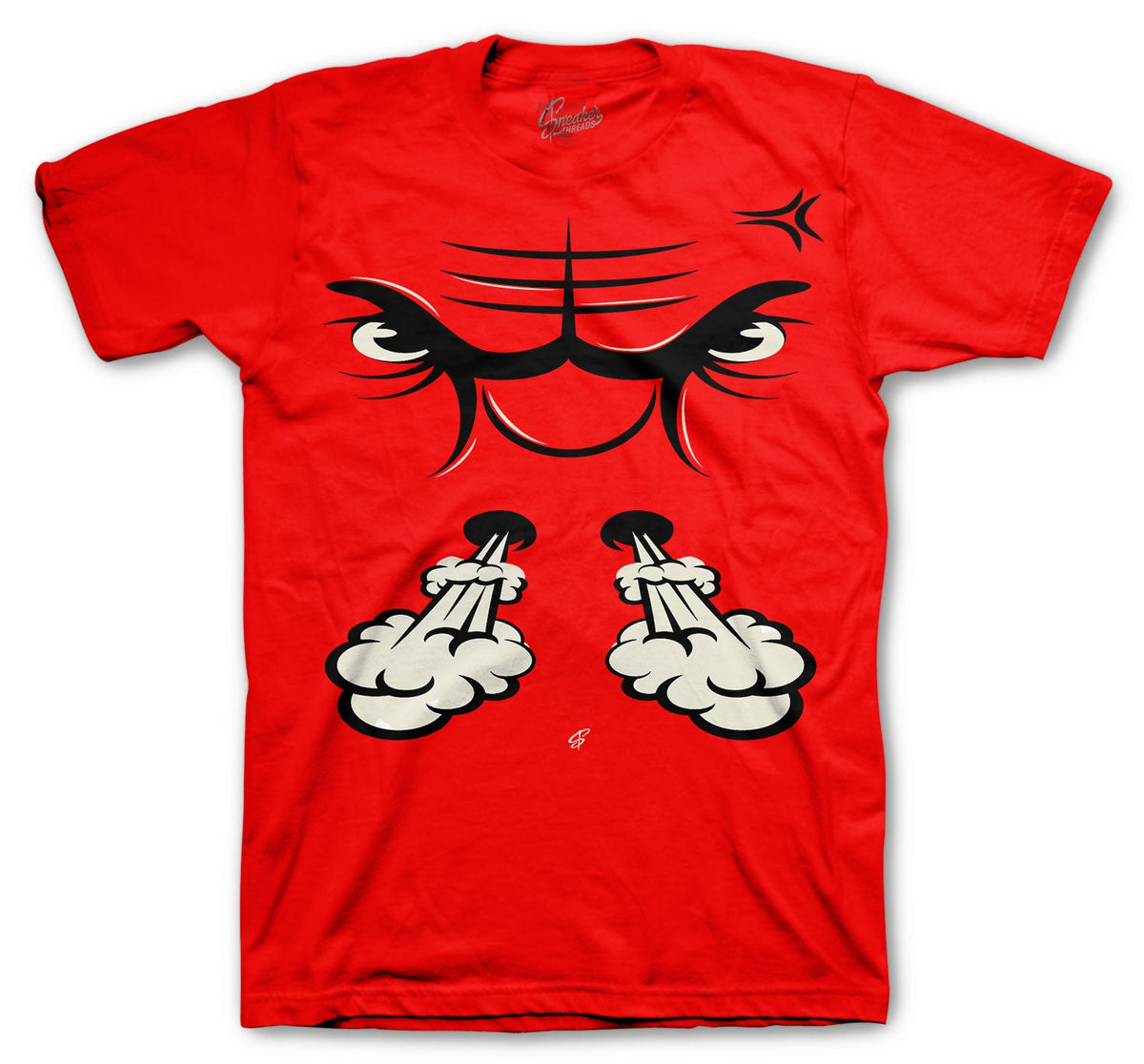 Retro 1 Smoke Grey Bullface Shirt