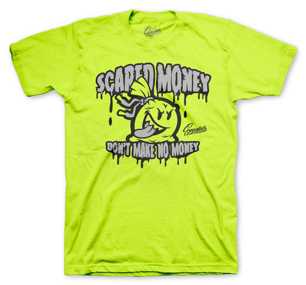 Retro 4 Neon 95 Scared Money Shirt