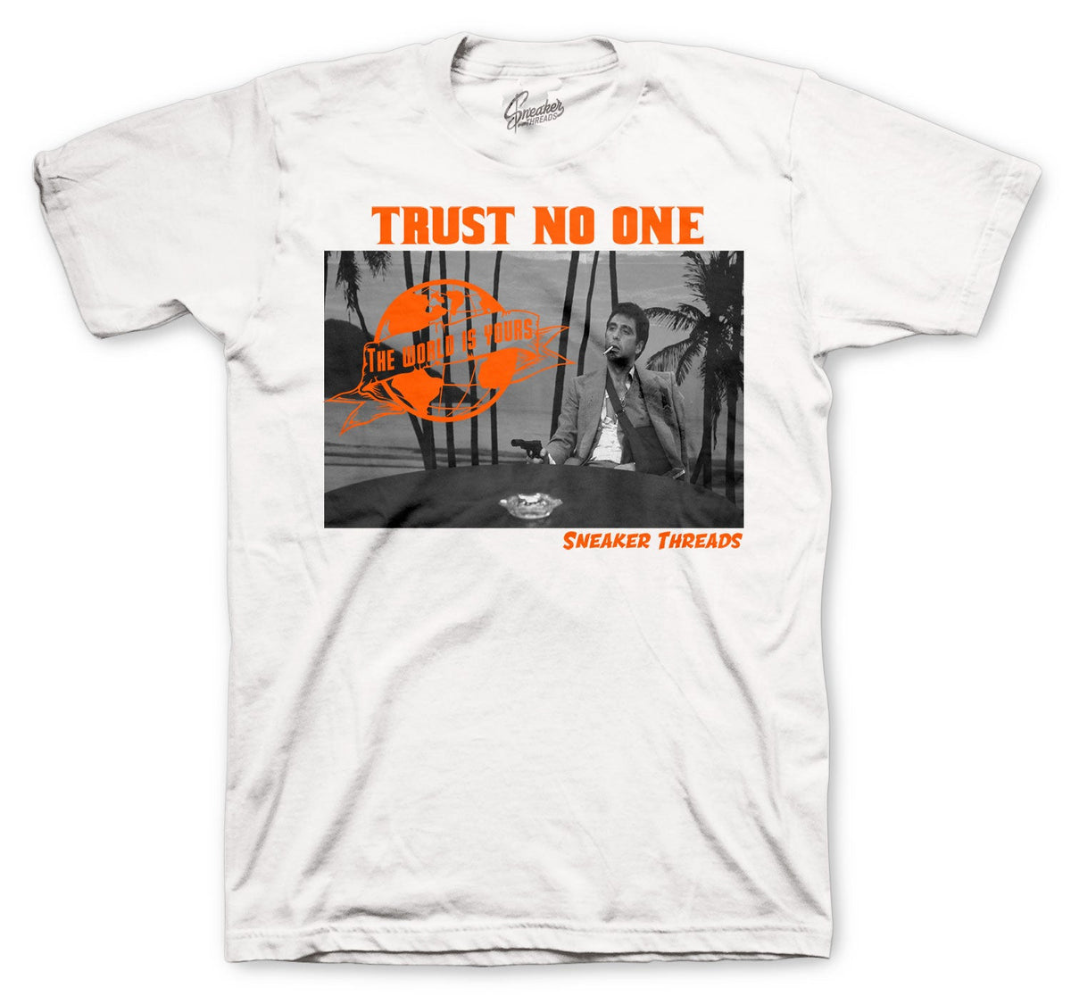 Retro 4 Orange Metallic Tony Knows Shirt
