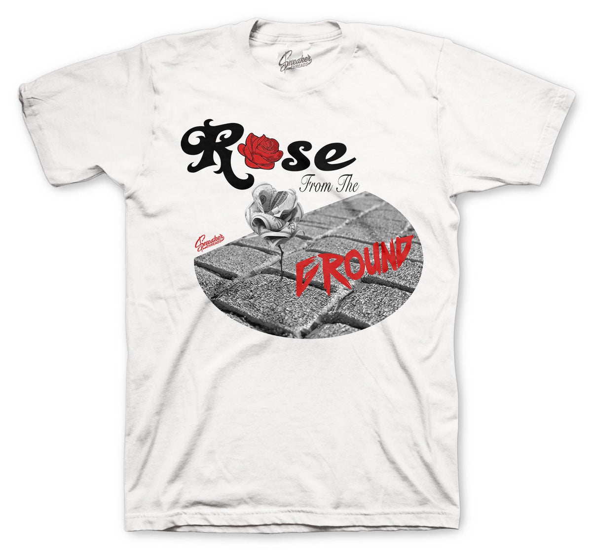 Retro 1 Smoke Grey Rose from Ground Shirt