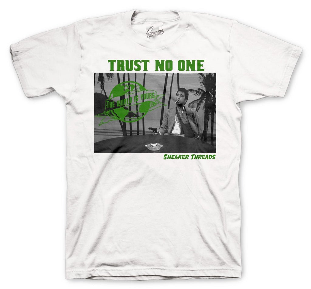 Retro 4 Green Metallic Tony Knows Shirt