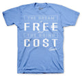 Retro 3 Valor Blue Cost Shirt