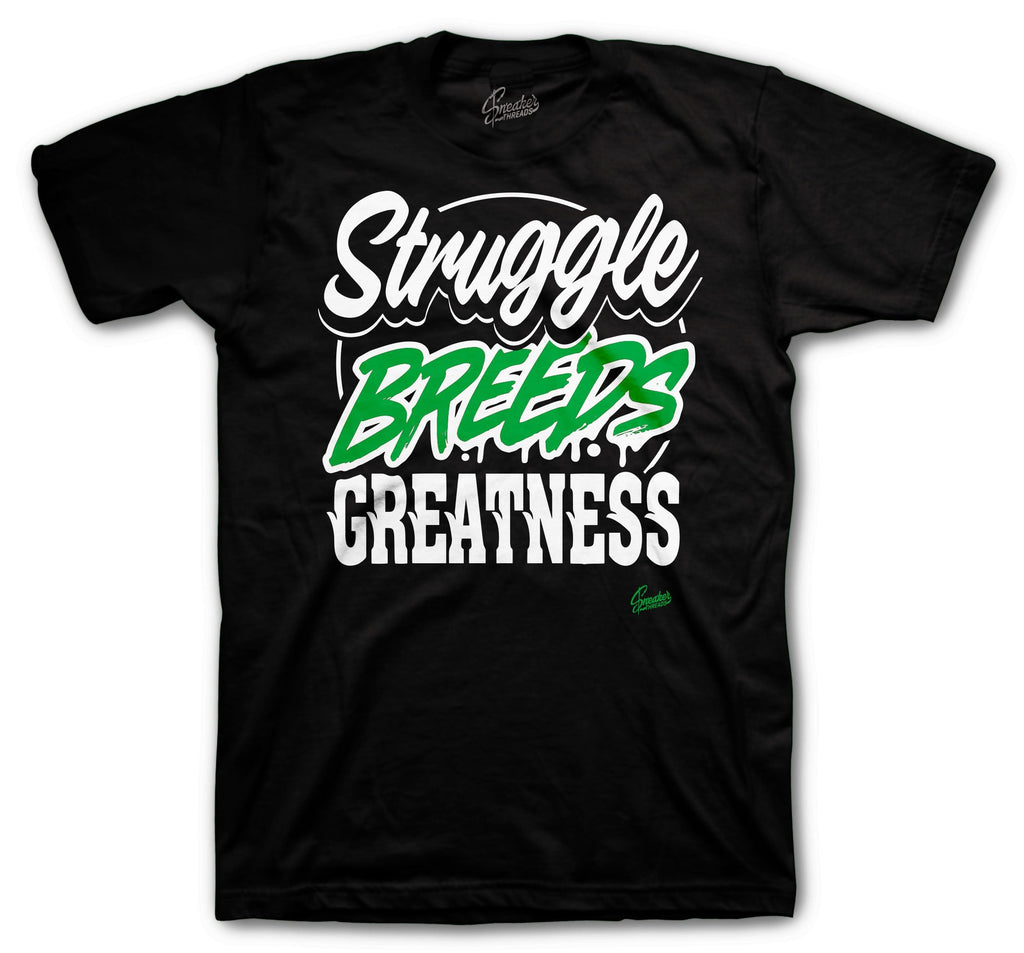 Retro 1 Pine Green Struggle Breeds Shirt