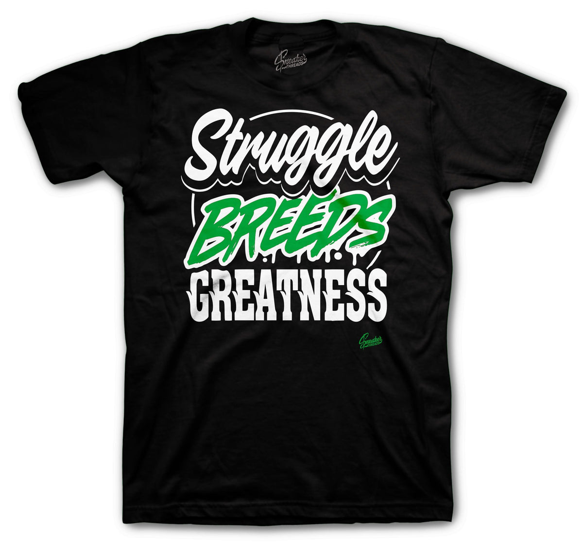 Retro 1 Pine Green Struggle Breeds Shirt
