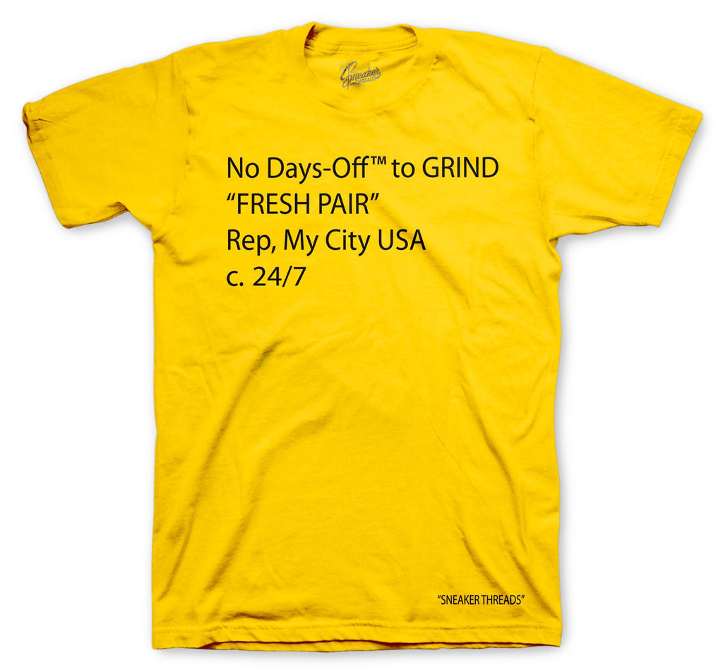 Retro 12 University Gold No Days Off Shirt