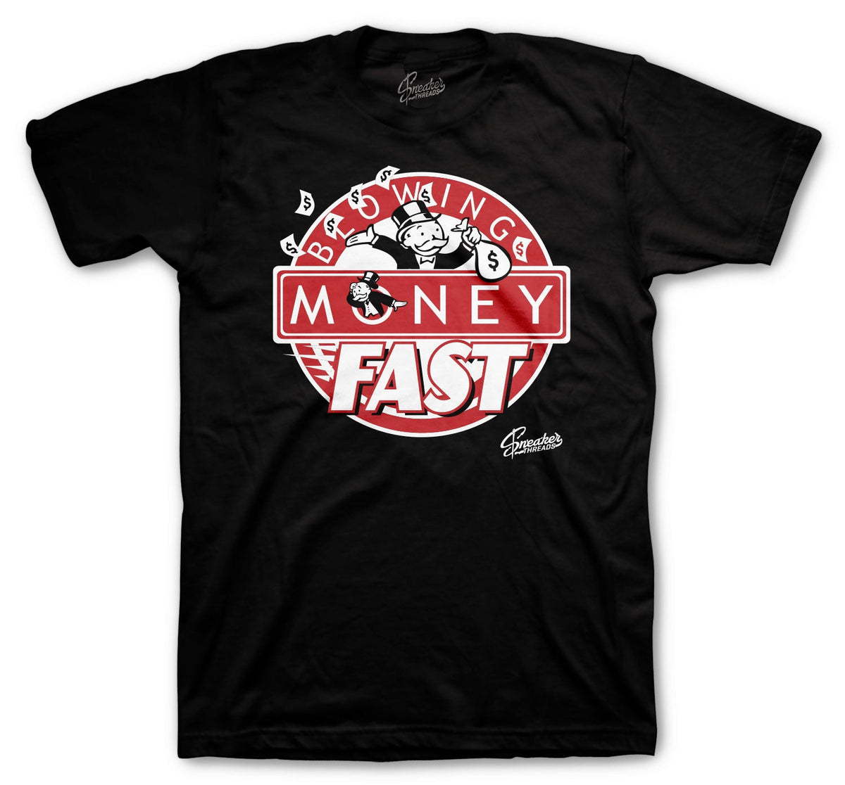 Retro 6 Hare Blowing Money Fast Shirt