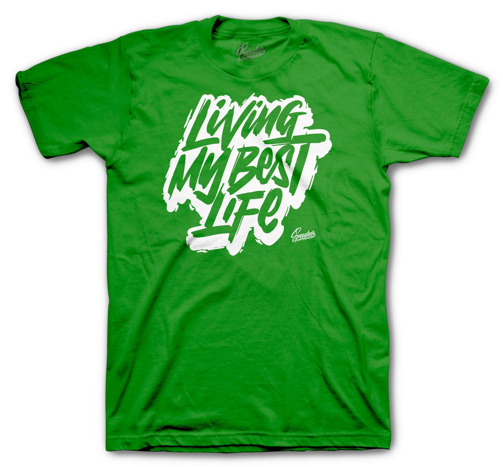 Retro 4 Green Metallic Living Life Shirt