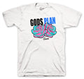 Retro 13 Aurora Green Gods Plan Shirt