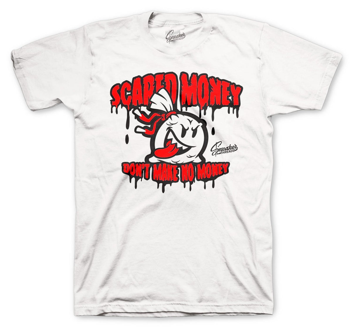Foam Pro Black/White Scared Money Shirt