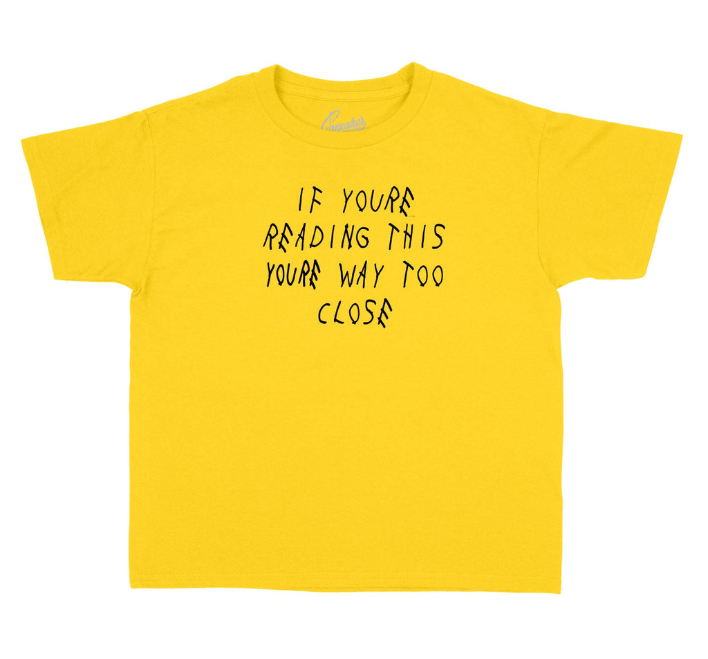 Kids - University Gold 12 Too Close Shirt