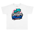 Kids - Aurora Green 13 ST Palms Shirt