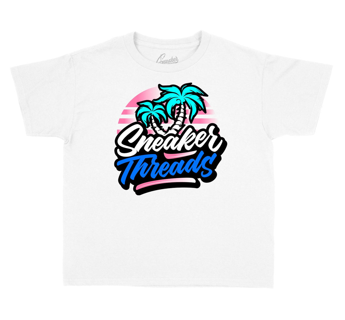 Kids - Aurora Green 13 ST Palms Shirt