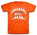Retro 4 Orange Metallic Wavy Shirt