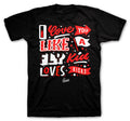 Retro 14 Gym Red Love Kicks Shirt