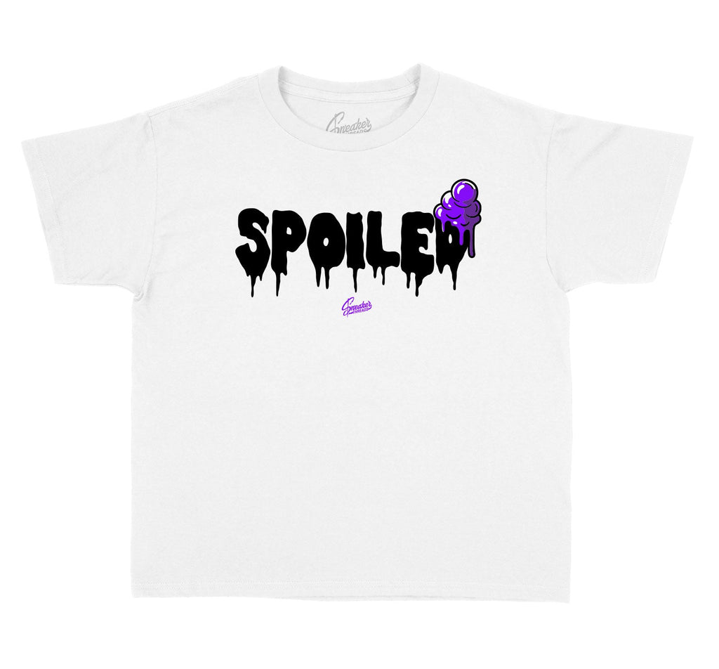 Kids - Purple Metallic 4 Spoiled Shirt