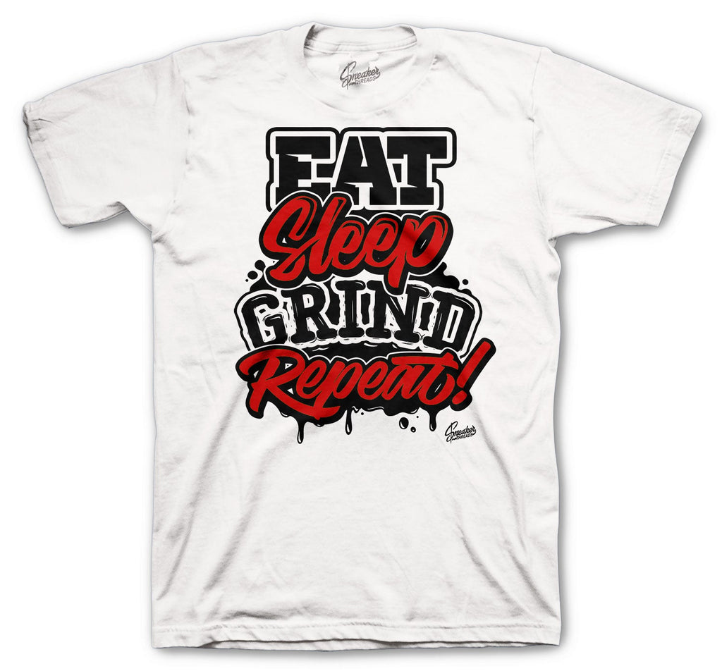 Retro 5 Fire Red Repeat Shirt