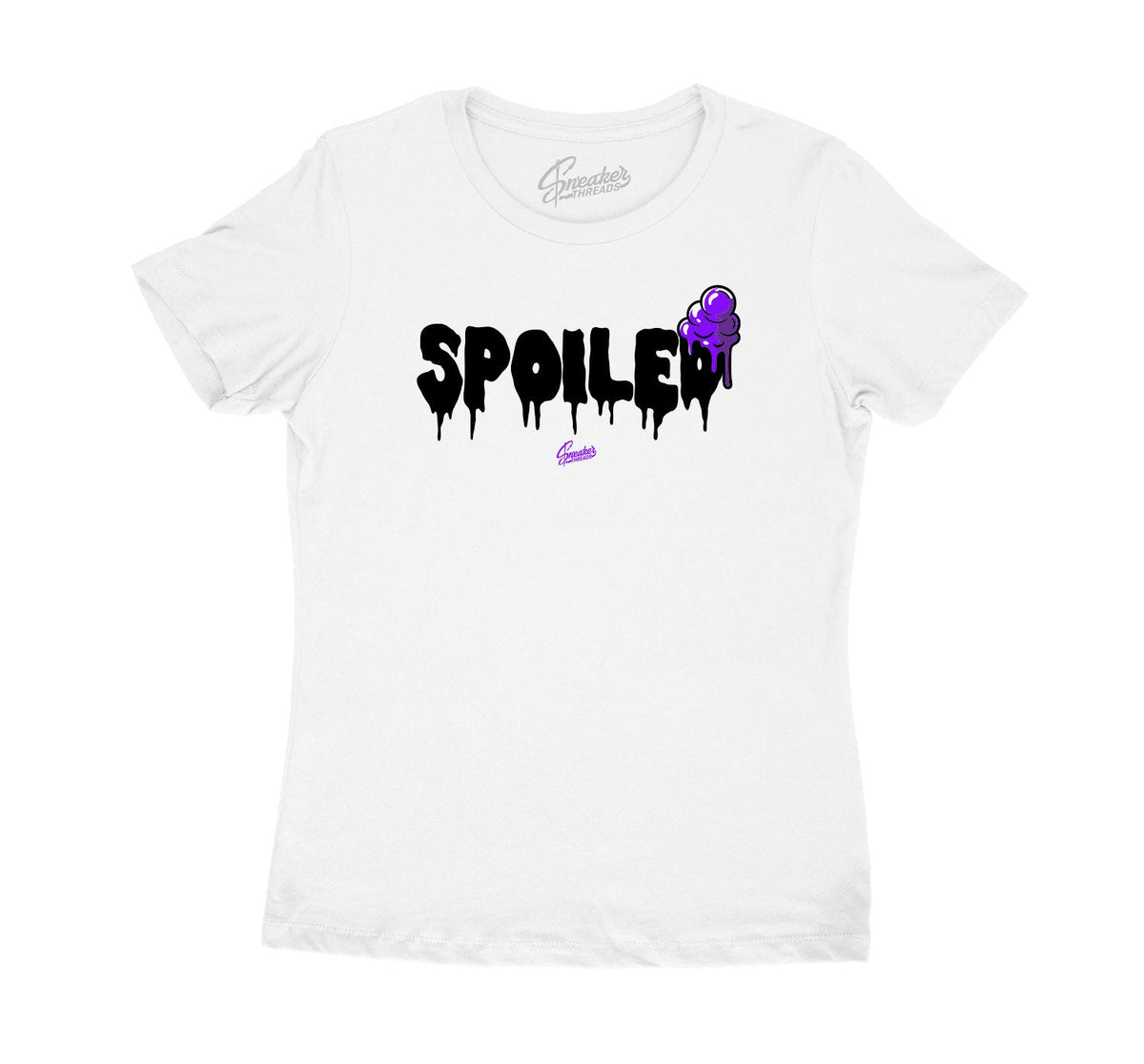 Womens - Purple Metallic 4 Spoiled Shirt