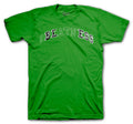 Retro 4 Green Metallic Stitched Shirt