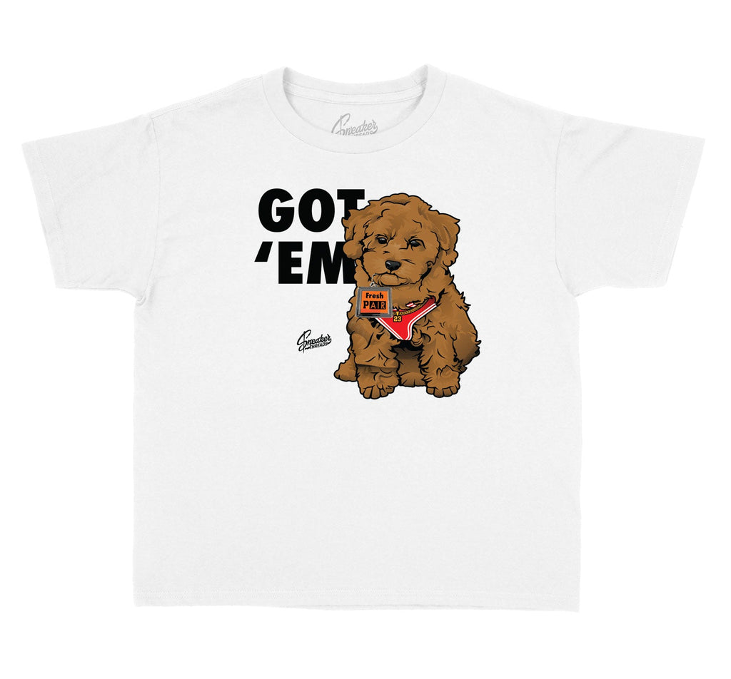 Kids - Fire Red 5 Got Em Shirt