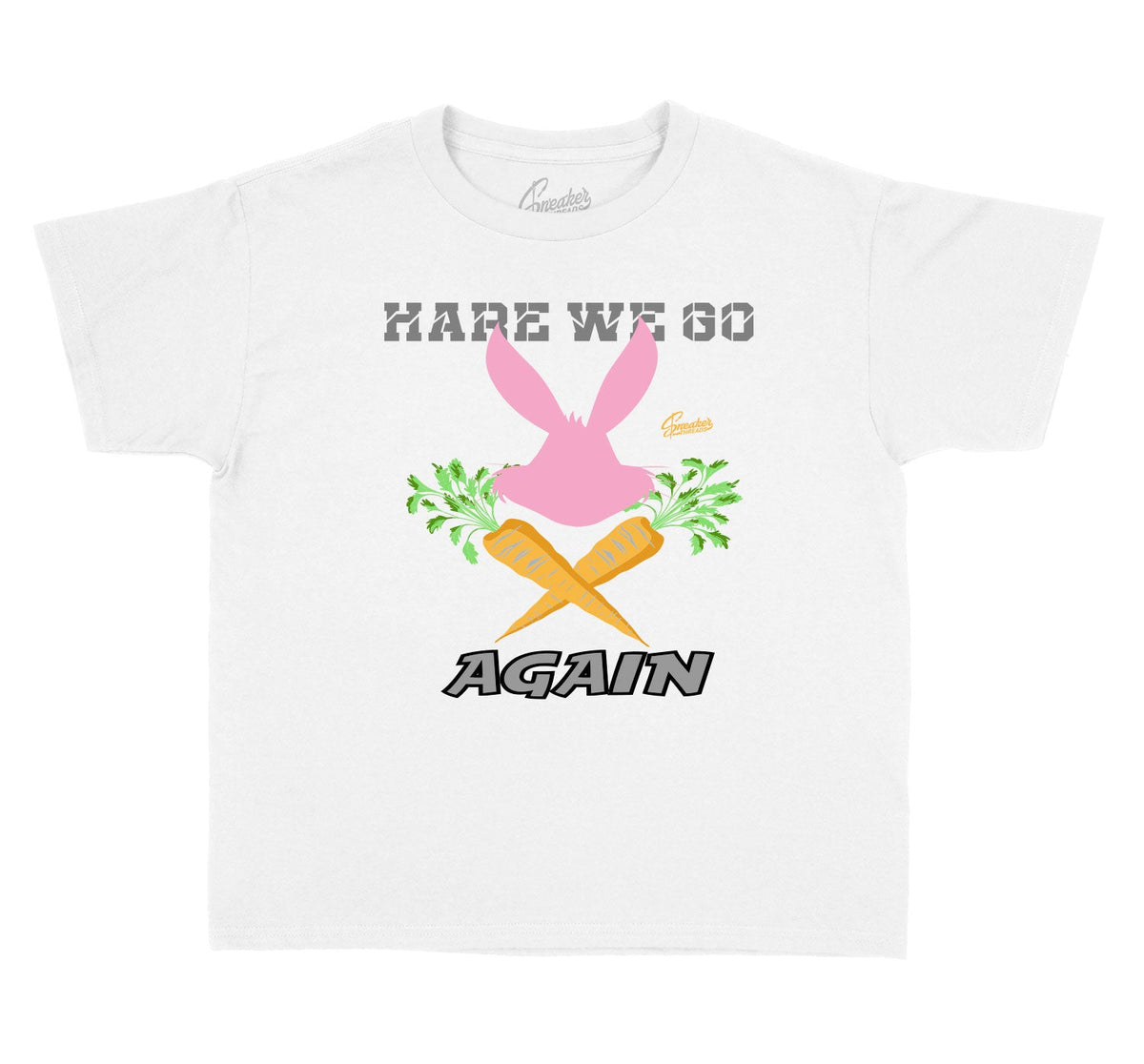 Kid's Retro 7 Hare 2.0 Hare We Go Shirt