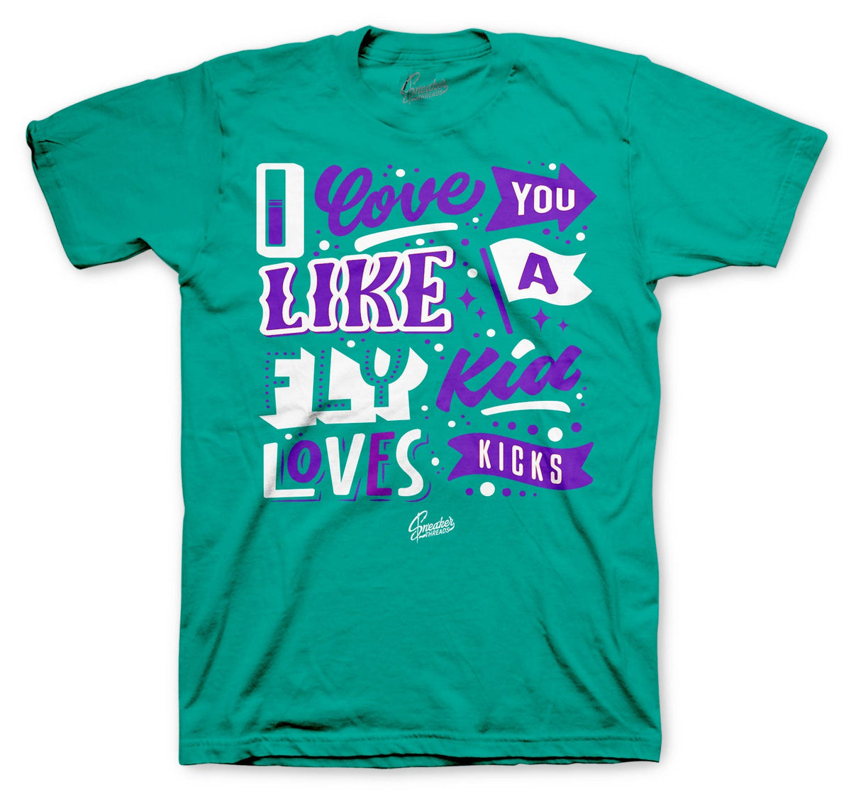 Retro 5 Alternate Grape Love Kicks Shirt
