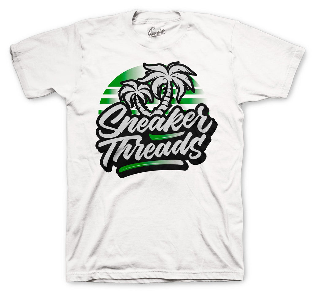 Retro 4 Green Metallic ST Palms Shirt