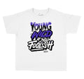 Kids - Purple Metallic 4 Young Wild Shirt