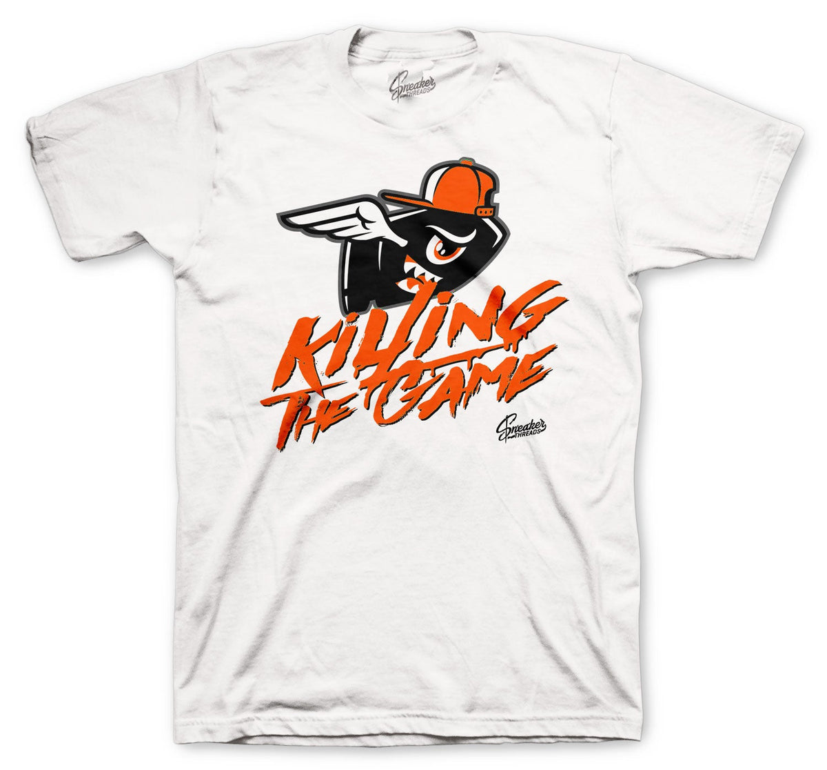 Retro 4 Orange Metallic Killing the Game Shirt