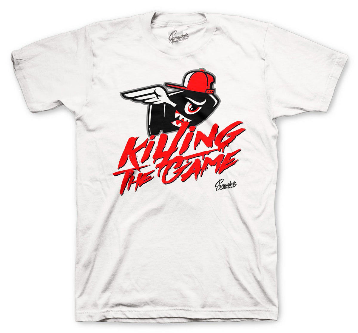 Retro 4 Red Metallic Killing the Game Shirt