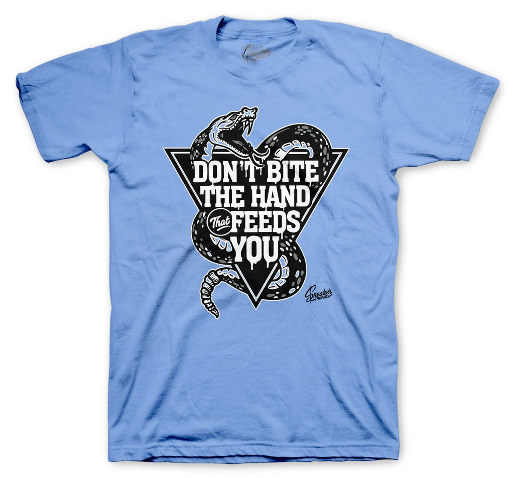 Retro 3 Valor Blue Hand that Feeds Shirt