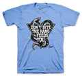 Retro 3 Valor Blue Hand that Feeds Shirt