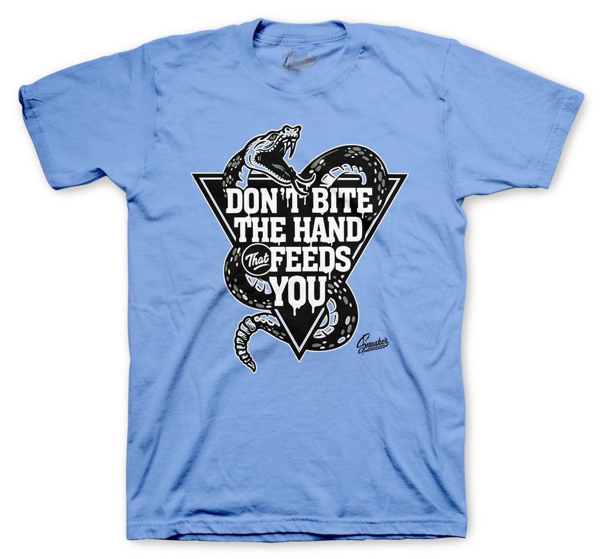 Retro 3 Valor Blue Hand that Feeds Shirt