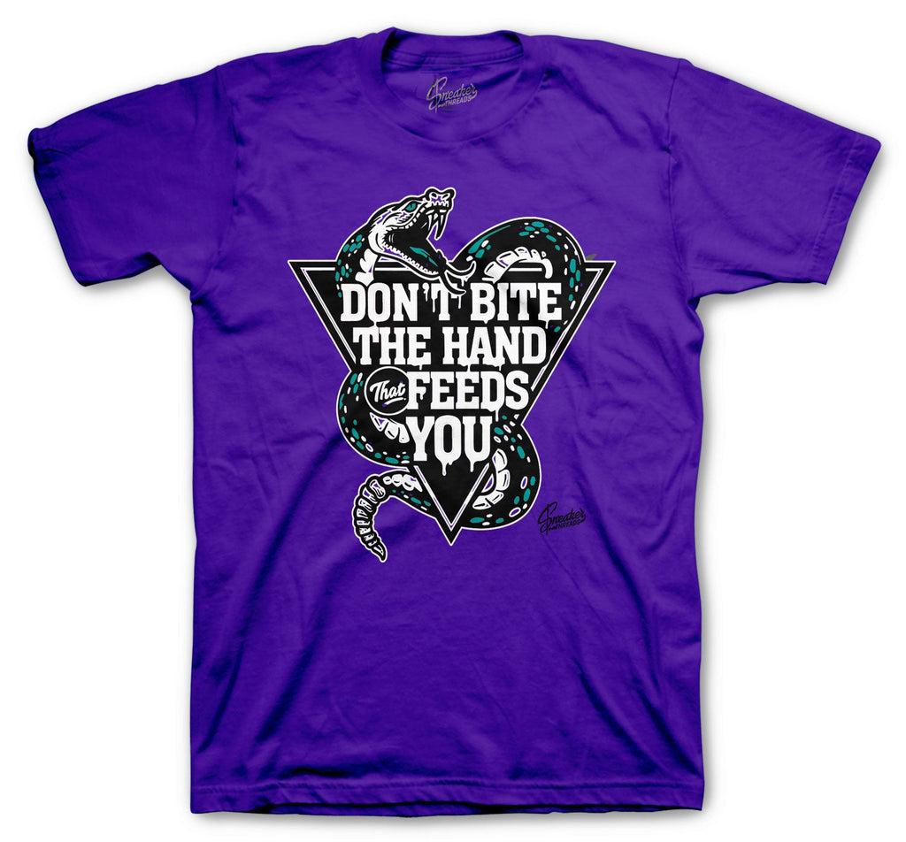 Retro 5 Alternate Grape Hand That Feeds Shirt