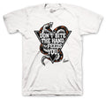 Retro 4 Orange Metallic Hand that Bites Shirt