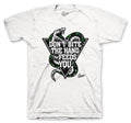 Retro 4 Green Metallic Hand that Feeds Shirt