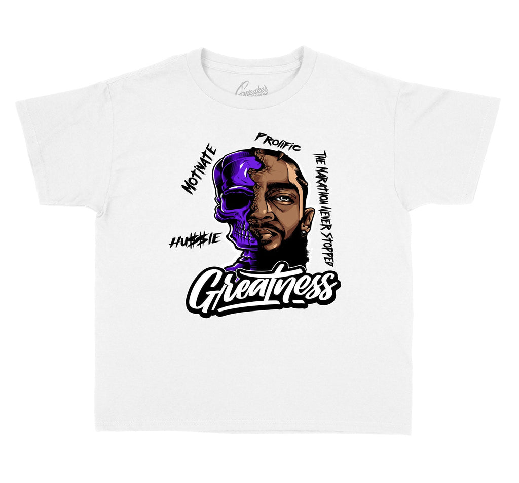 Kids - Purple Metallic 4 Great Nip Shirt