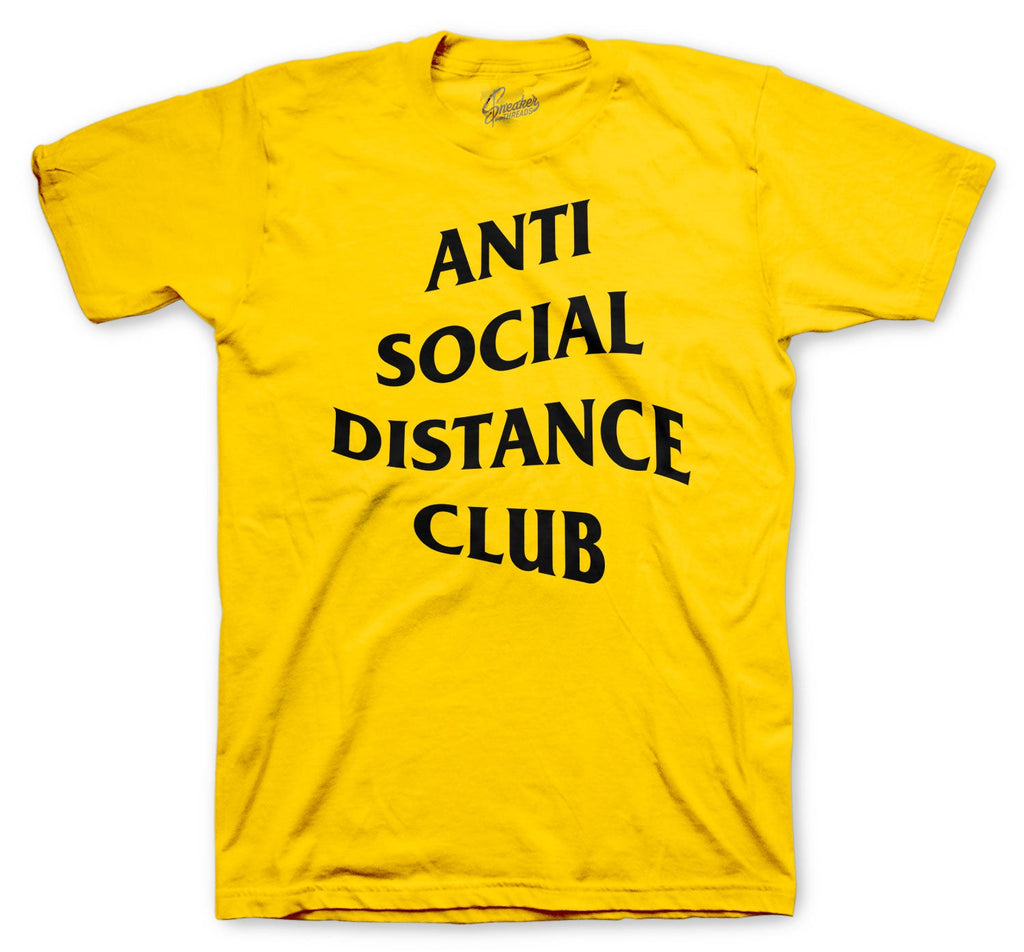 Retro 12 University Gold Social Distance Shirt