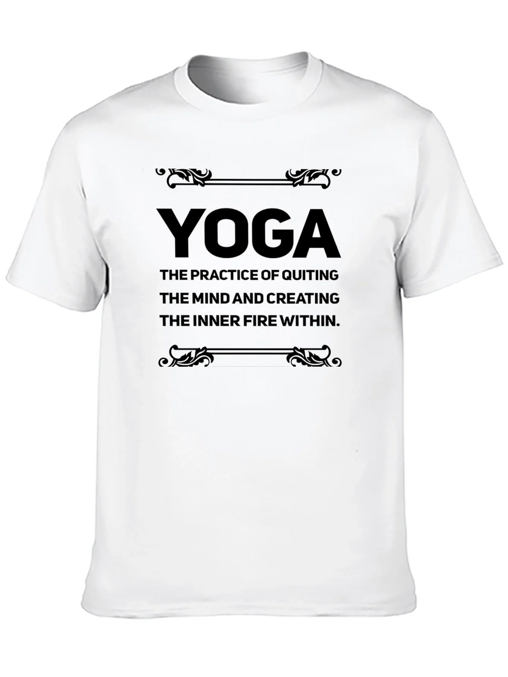 Yoga Practice T-Shirt - Inner Fire Design product image 9