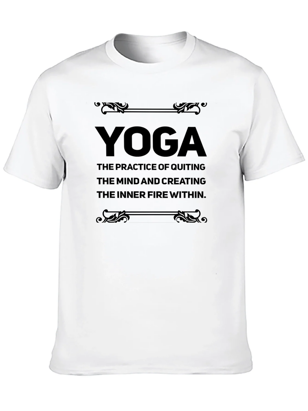 Yoga Practice T-Shirt - Inner Fire Design product image 9