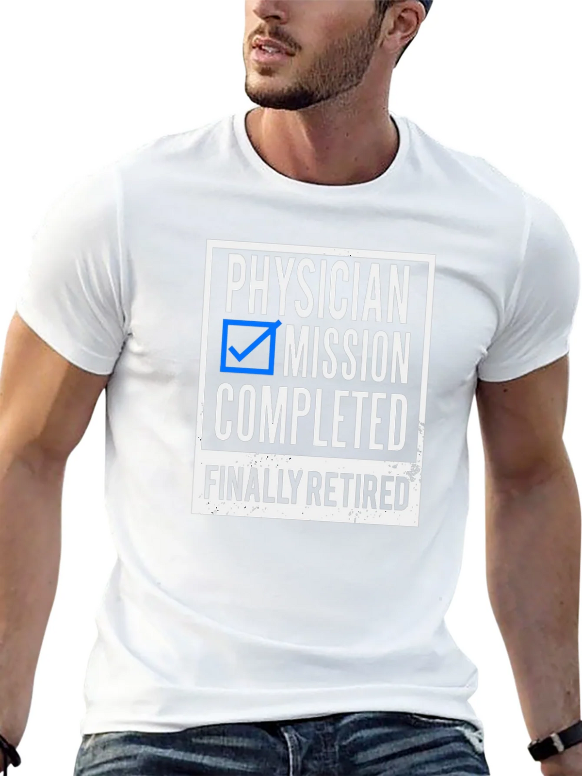 Physician Mission Completed Retired T-Shirt product image 10