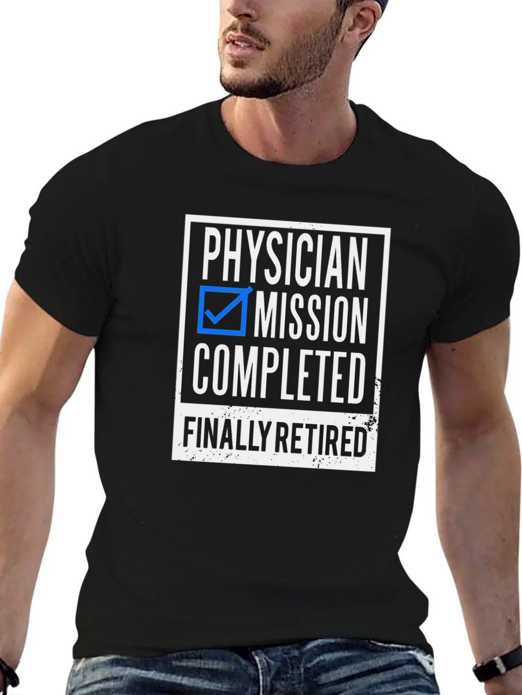 Physician Mission Completed Retired T-Shirt product image 5
