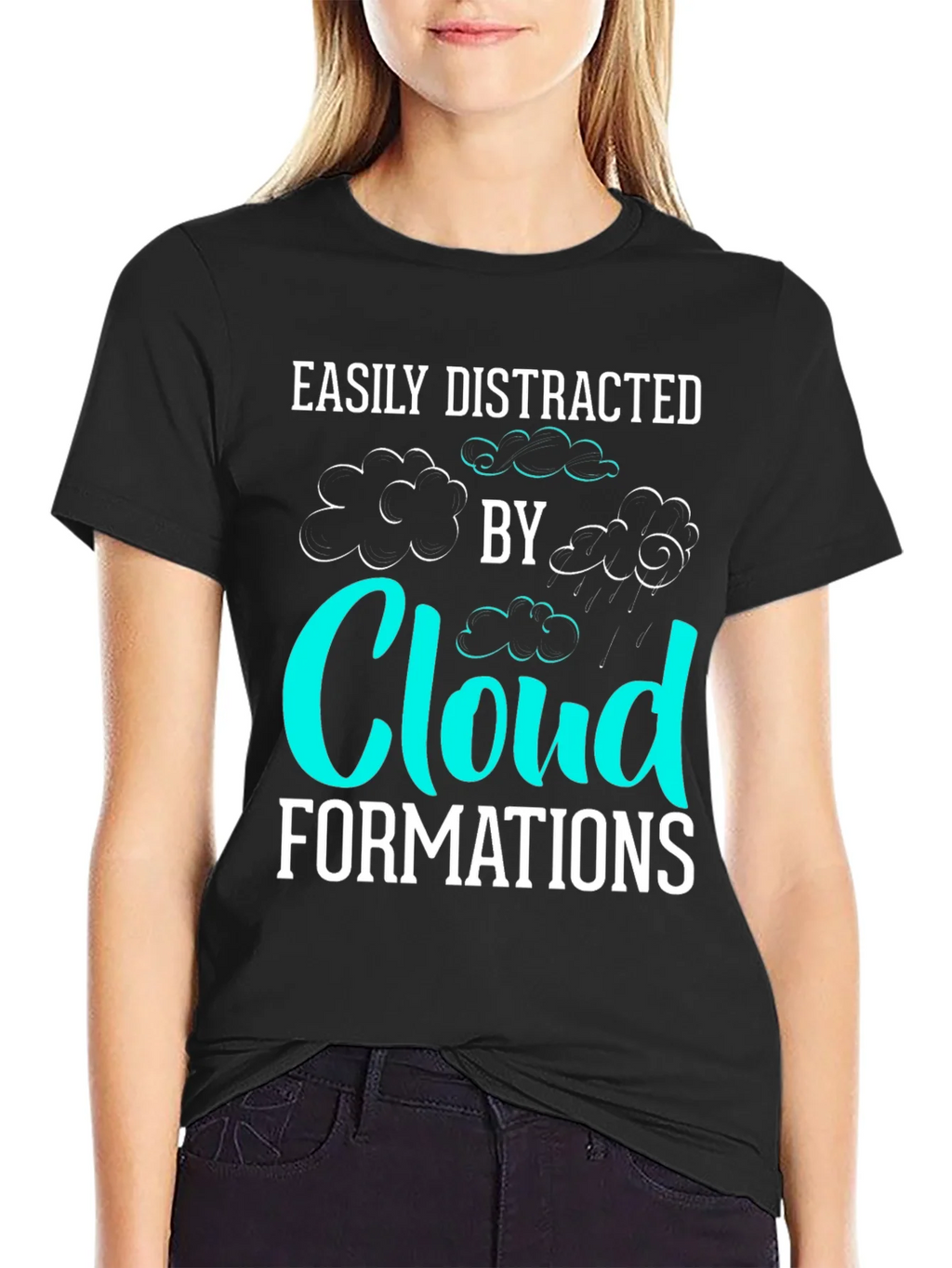 Easily Distracted By Cloud Formations T-Shirt product image 2