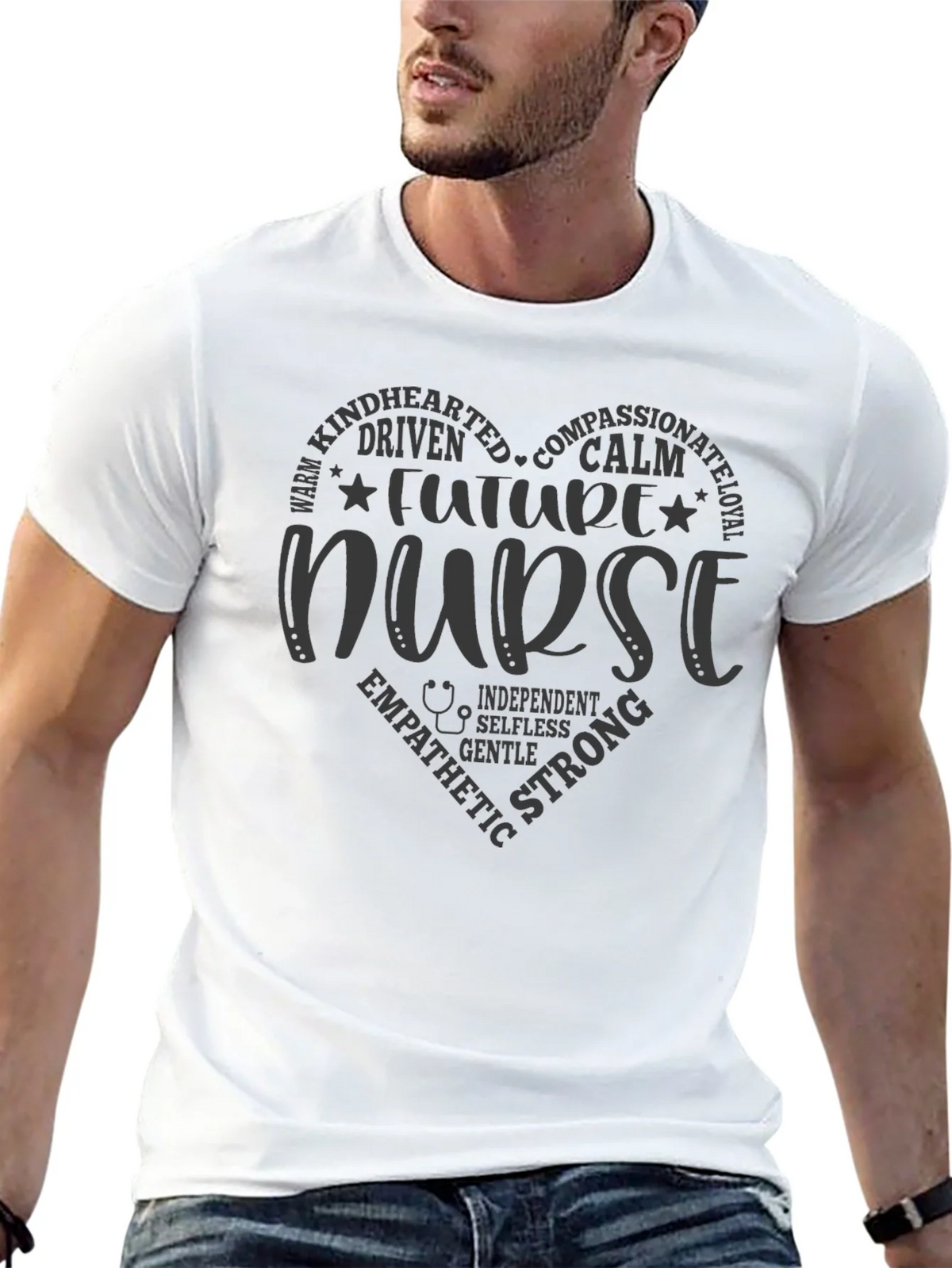 Future Nurse Graphic T-Shirt - Compassionate Care product image 12