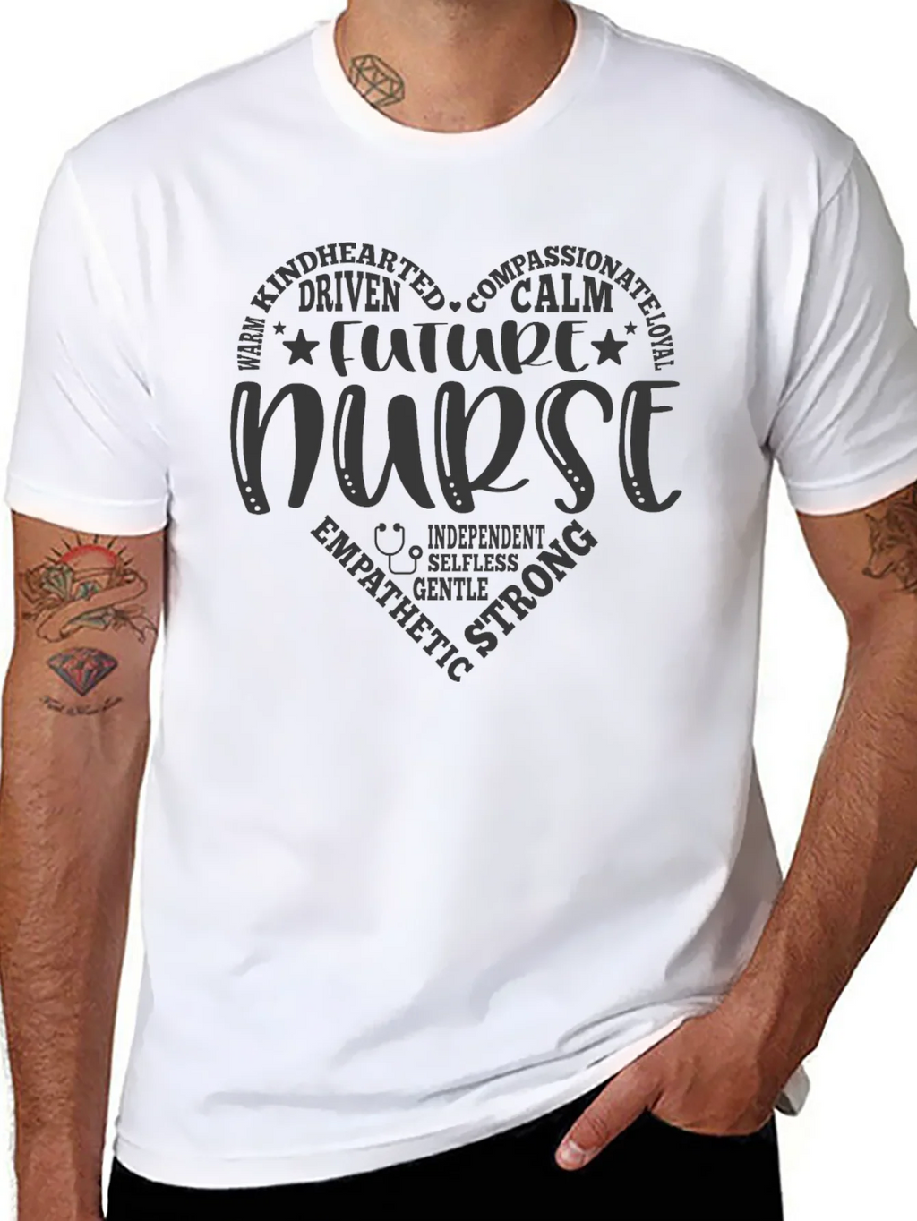Future Nurse Graphic T-Shirt - Compassionate Care product image 7