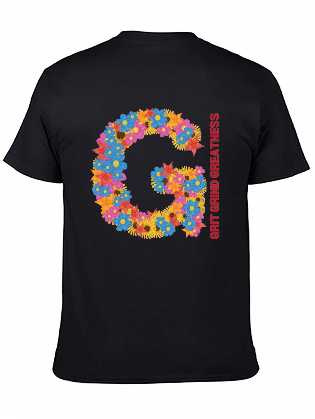 Floral G Grit Grind Greatness Tee product image 4