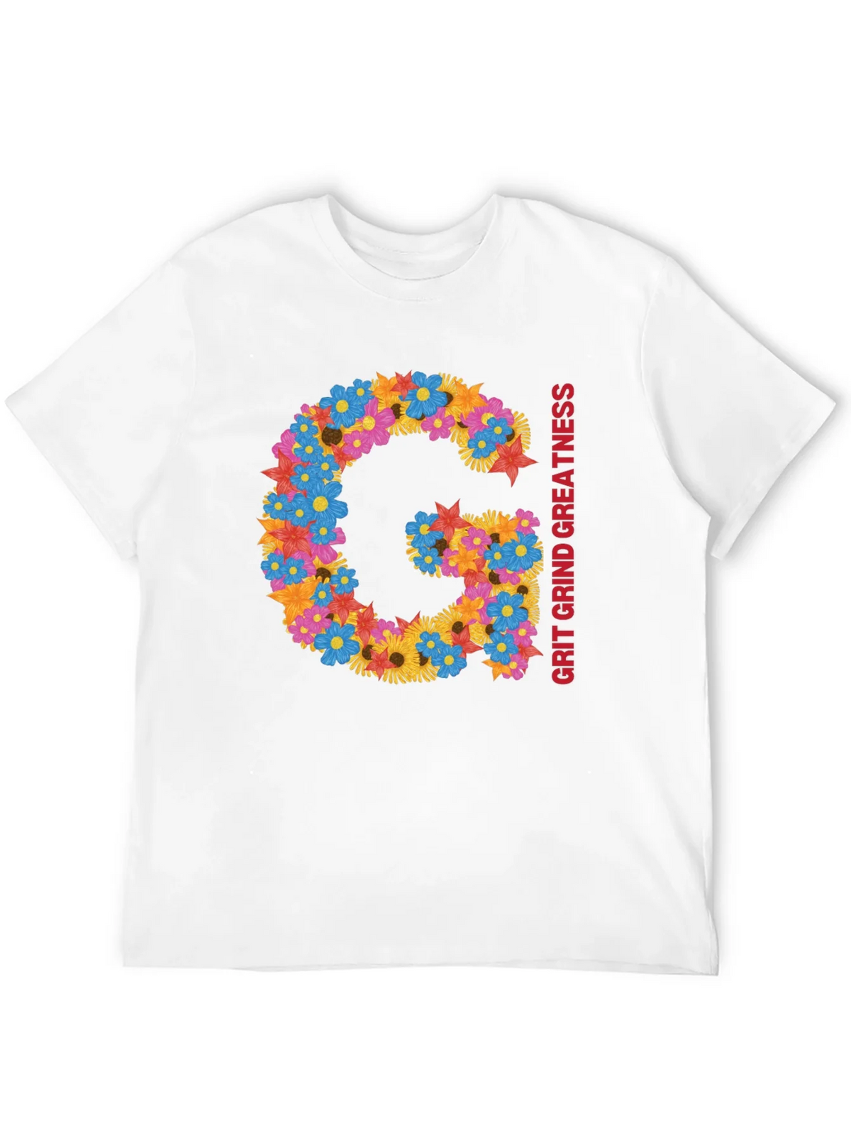 Floral G Grit Grind Greatness Tee product image 11