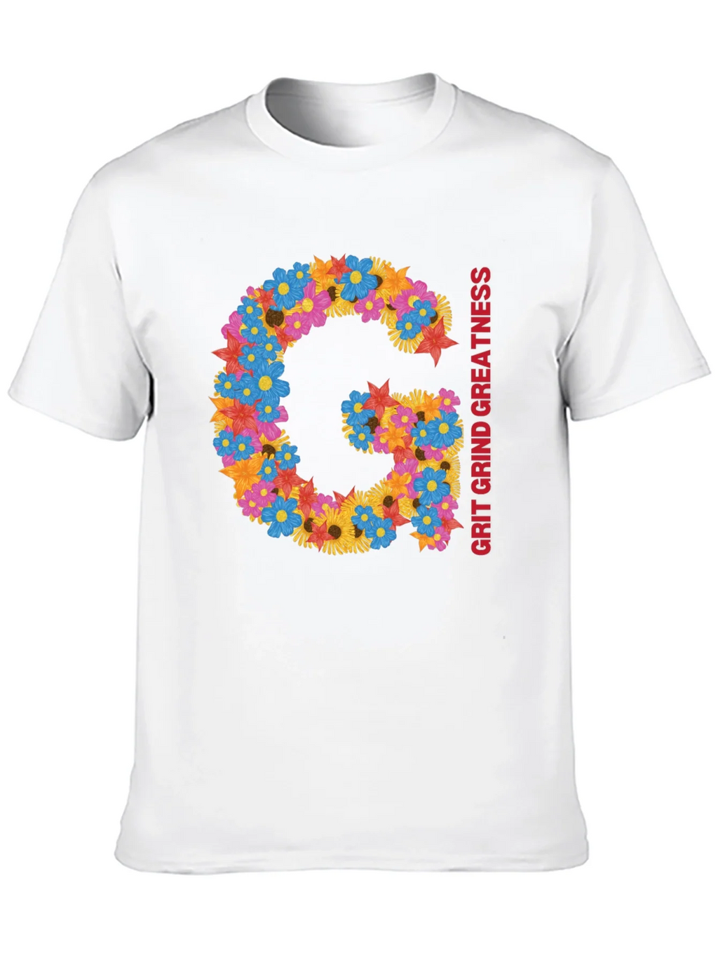Floral G Grit Grind Greatness Tee product image 9