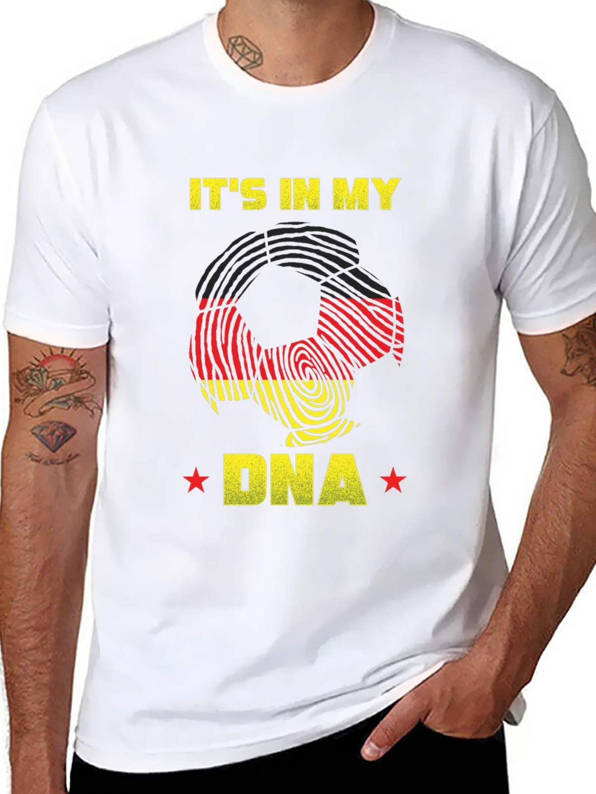 Germany Soccer Fan DNA T-Shirt product image 7