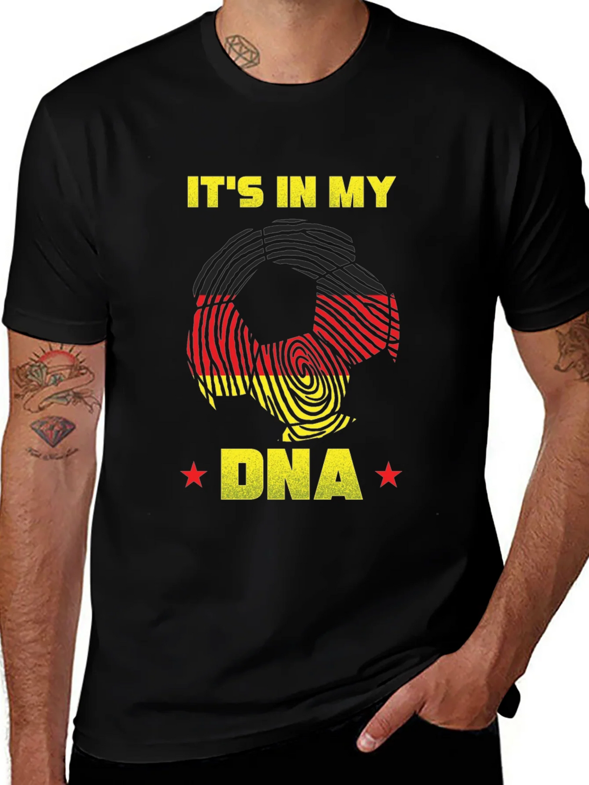 Germany Soccer Fan DNA T-Shirt product image 1