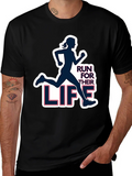 Run For Their Life Graphic Tee product image 1